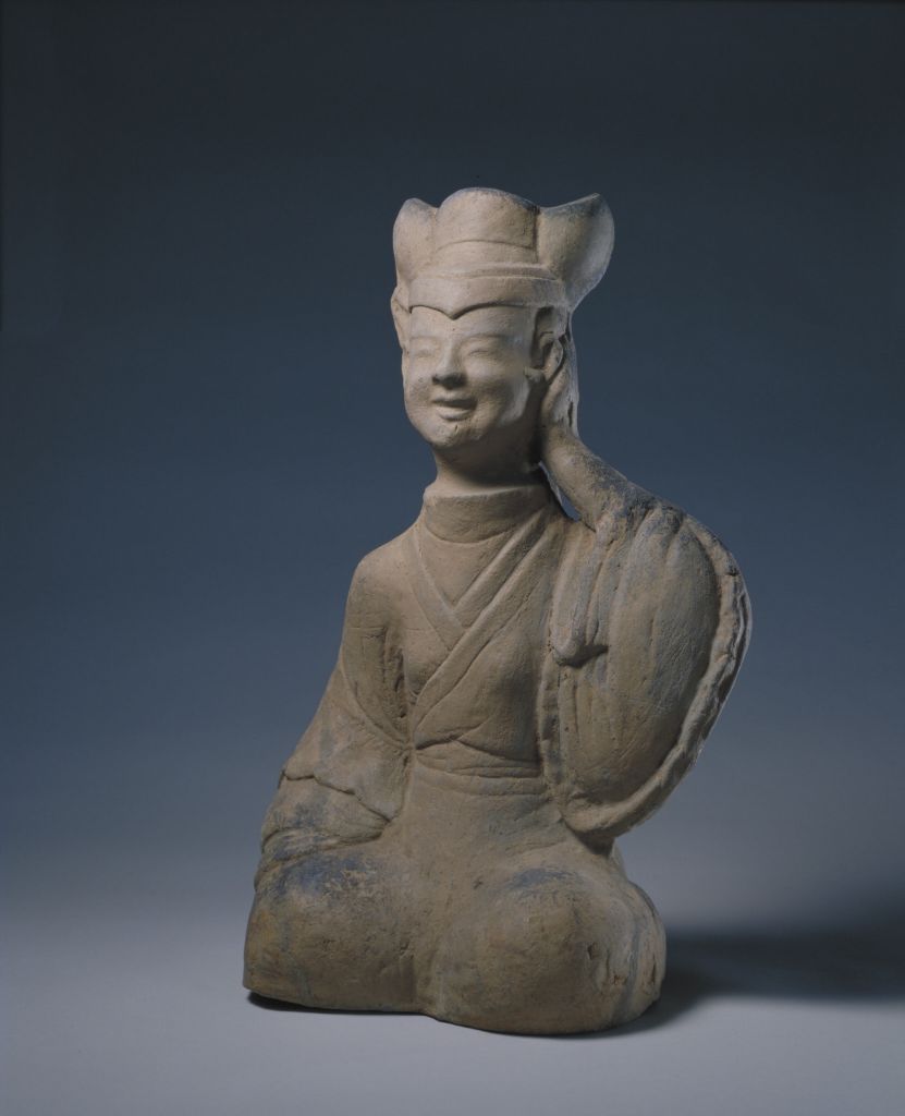 图片[1]-Female Terracotta figure-China Archive